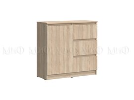 Челси Комод 800 (3 ящика 1 дверь)