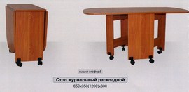 Стол журнальный раскладной (Комильфо)